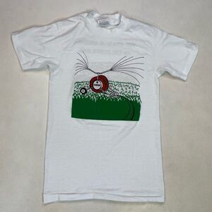 VINTAGE Melnor Sprinkler Graphic T-shirt Women Small White 90s Single Stitch